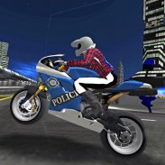 Game Sepeda Polisi Mengemudi screenshot 8