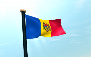 Moldova Flag 3D Free Wallpaper screenshot 8