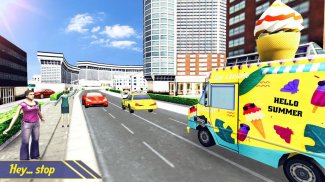 مدينة الآيس كريم رجل التوصيل المجاني محاكي لعبة 3D screenshot 7