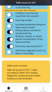 Wells Score Calculator DVT screenshot 2