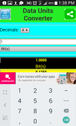 Data Units Converter screenshot 1