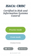CRISC Certification Exam screenshot 7
