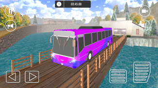 Zigzag Offroad Bus Tourist Sim screenshot 2