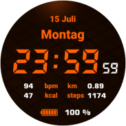 Quick Watchface AKM Wear OS screenshot 9