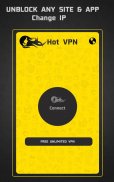 VPN caliente: red privada de VPN gratuita de HAM screenshot 0