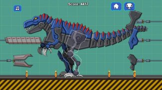Robot Dino T-Rex Attack screenshot 5