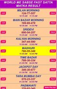 DPBOSS Satta Matka Results screenshot 1