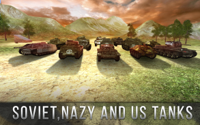 Tank Battle 3D: Perang Dunia screenshot 1
