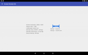 Screen density info screenshot 2