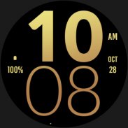 Beauty Sand Large Watch Face screenshot 1