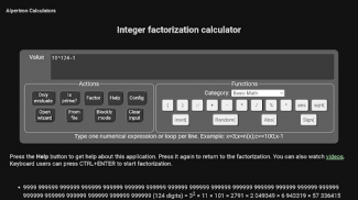 Alpertron Calculators screenshot 16