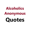 Alcoholics Anonymous Quotes Icon