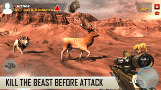 动物狩猎狙击手射击游戏：丛林野生动物园 screenshot 8