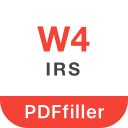 W-4 PDF tax Form for IRS Icon