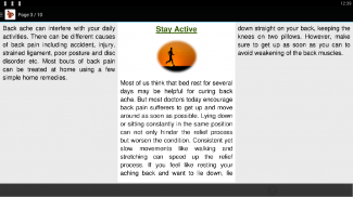 Cure Back Pain Home Remedy screenshot 1