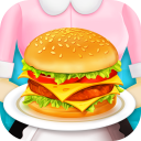 Burger Cafe - Cooking King Master Icon