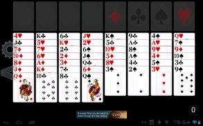 FreeCell Solitaire HD screenshot 4