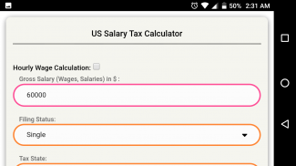 USA Tax Calculators screenshot 6