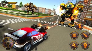 Robot Car War Transform Fight screenshot 5