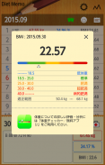 Diet Memo screenshot 4