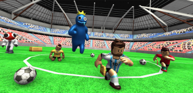 Rainbow Football Friends 3D screenshot 2