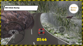 Snow Red Hill Climb Racing screenshot 2