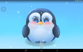 Chubby Pengu Live Wallpaper screenshot 1