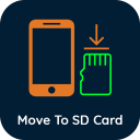 Mova para o cartão SD Icon