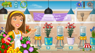 Flower Tycoon: Цветочный Магазин screenshot 0