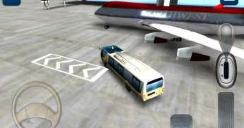 3D havaalanı otobüsü park screenshot 5