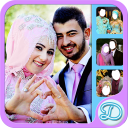 Edit Hijab Wedding Couple