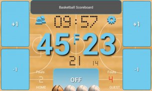 Basketball Scoreboard screenshot 1