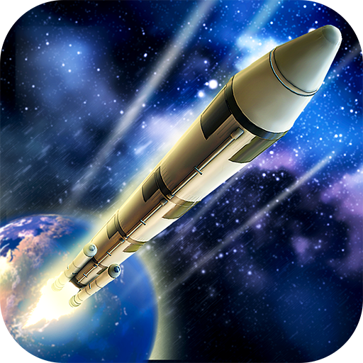 Ícones de espaçonave de nave espacial de aplicativo de jogo de