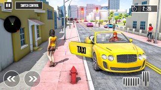 Superhero Car Games Taxi Games screenshot 1