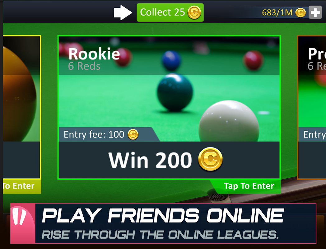 Snooker Stars - 3D Online Spor