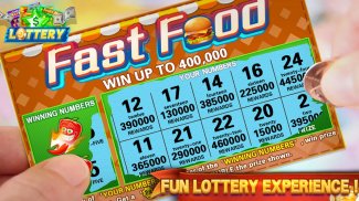 Lottery Scratch Ticket Scanner screenshot 1