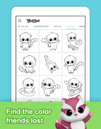 YooHoo & Friends Coloring Book screenshot 4