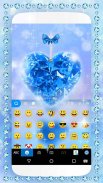 Blue Diamond Tema Papan Kekunc screenshot 0