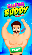 Super Buddy Throw - Toss into Space Buddy Games screenshot 2