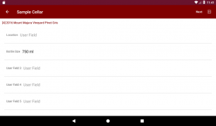 The Uncorked Cellar for Android screenshot 1