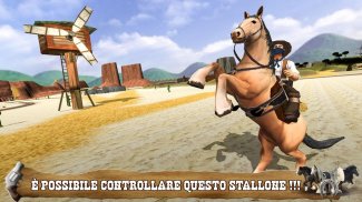 Cowboy equitazione Simulazione screenshot 3