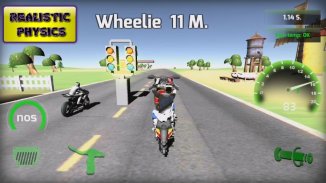 Motorbike Drag Racing screenshot 0