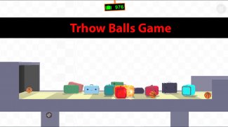 Throw Balls Game. Hit blocks screenshot 2