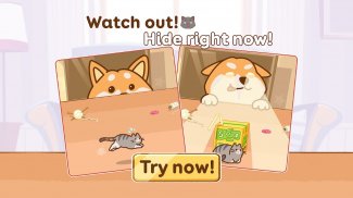 Hide And Seek: Cute Cat vs Dog screenshot 4