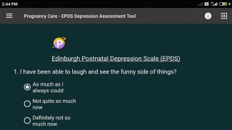 Edinburgh Postnatal Depression Scale (EPDS) screenshot 6