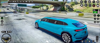 लिमोझिन टॅक्सी ड्रायव्हिंग गेम screenshot 15
