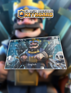 Keyboard Themes Clash Royale Game screenshot 0