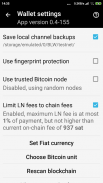 BLW: Bitcoin and Lightning Wallet screenshot 1