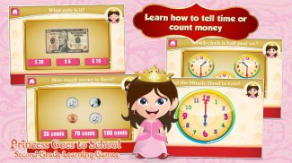 Princess Second Grade Games screenshot 2