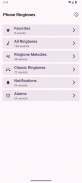 Phone ringtones screenshot 12